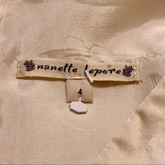 Nanette Lepore Still Free Shift Bow Cocktail Dress - Picture 5 of 6